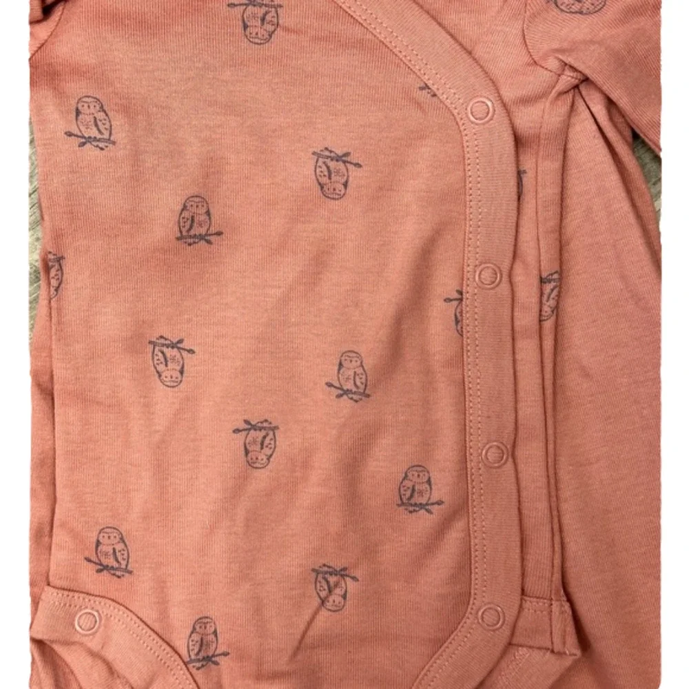 New Baby Girl's Carter's Pink Owl Outfit‎ size 3 Months - Picture 2 of 4